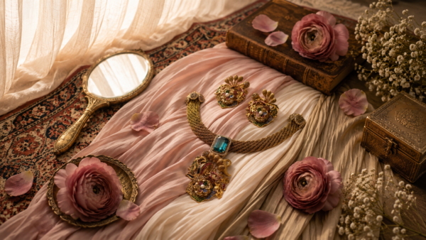 Necklace and Earing of Turkish Jewellery