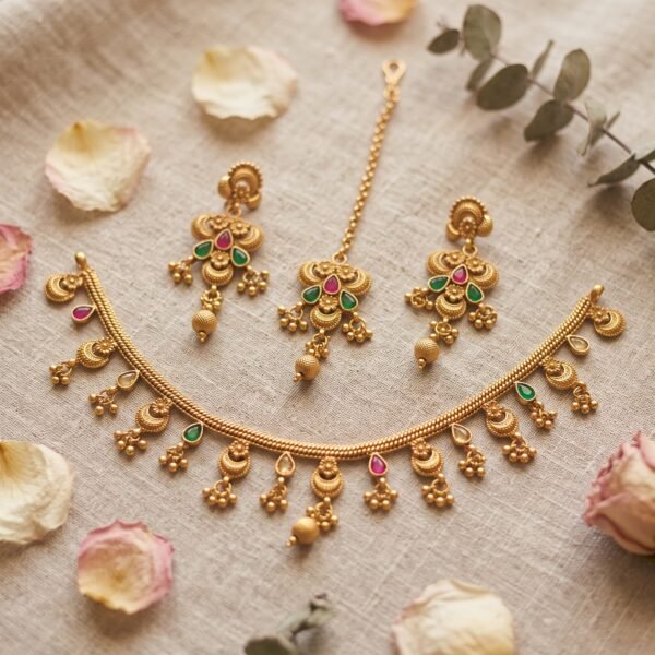 Gold Plated Bridal Set