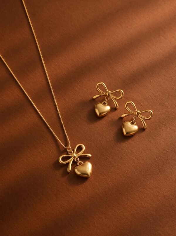 Stainless Steel Pendent and Chain For Women